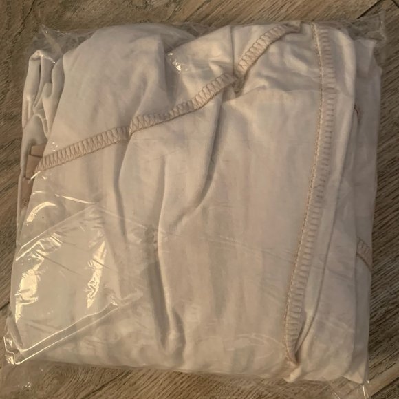 NWT LISA‎ RINNA COLLECTION STRIPE U-SHAPE NECK KNIT MAXI DRESS TAUPE SMALL - Picture 5 of 6